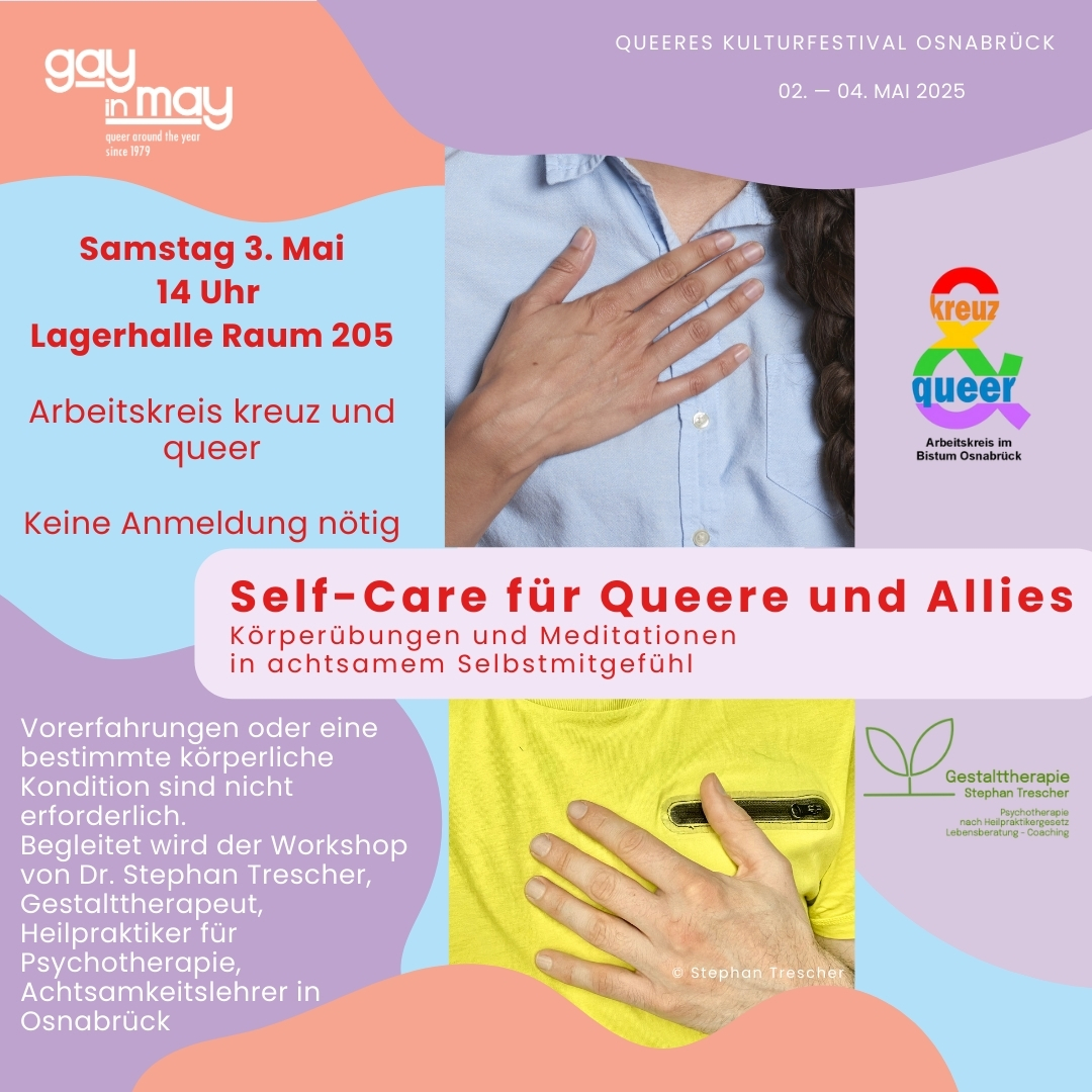 2025: Selfcare für Queere und Allies